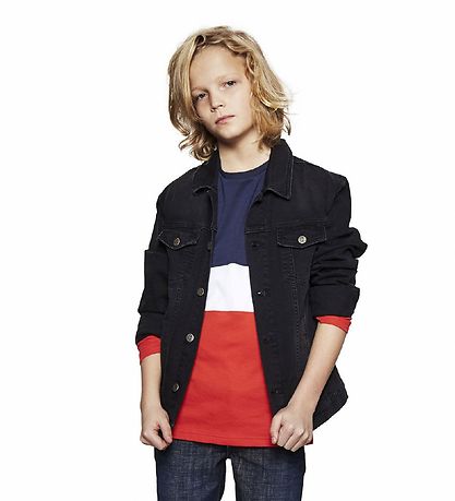Cost:Bart Denim Jacket - Clark - Black