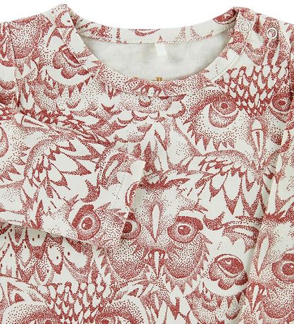 Soft Gallery Blouse - Bella - Ivory - Mahogany Owls