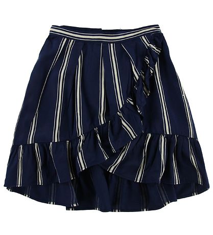 Molo Skirt - Blondie - Classic Navy w. Stripes