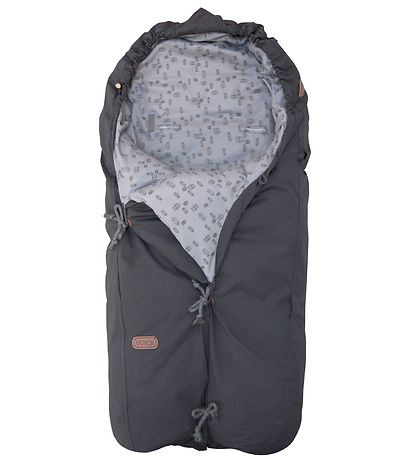 Voksi Footmuff - Classic+ Mini - 100 cm - Grey Leaf Voksi Footmuff - Classic+ Mini - 100 cm - Grey Leaf