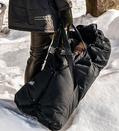 Voksi Footmuff - Classic+ Mini - 100 cm - Black/Bla Voksi Footmuff - Classic+ Mini - 100 cm - Black/Bla