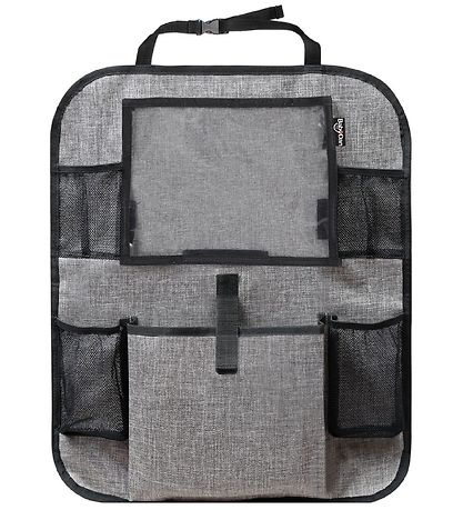 BabyDan Storage - 20x25 cm - Tablet Backseat Organizer - Grey BabyDan Storage - 20x25 cm - Tablet Backseat Organizer - Grey