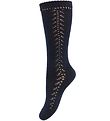 Condor Knee High Socks - Pointelle - Navy Condor Knee High Socks - Pointelle - Navy