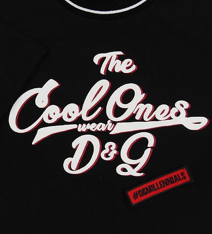 Dolce & Gabbana T-shirt - Millennials - Black Dolce & Gabbana T-shirt - Millennials - Black
