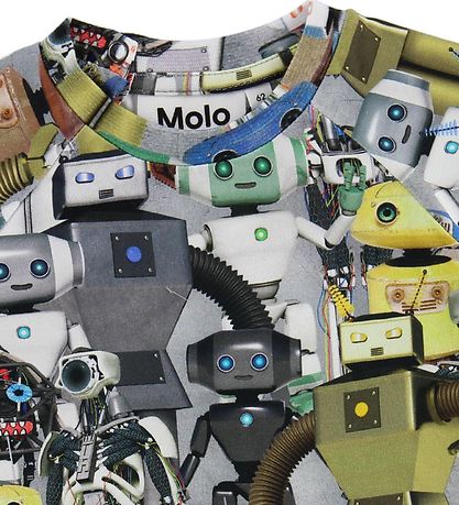 Molo T-Shirt - Emmett - Robots Molo T-Shirt - Emmett - Robots