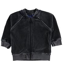 Molo Zip Cardigan - Dylan - Carbon Molo Zip Cardigan - Dylan - Carbon