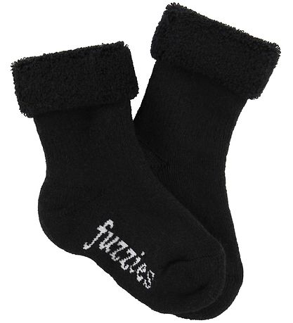 Fuzzies Baby Socks - Black Fuzzies Baby Socks - Black