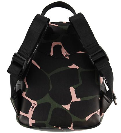 Emporio Armani Backpack - Black/Green/Pink Emporio Armani Backpack - Black/Green/Pink