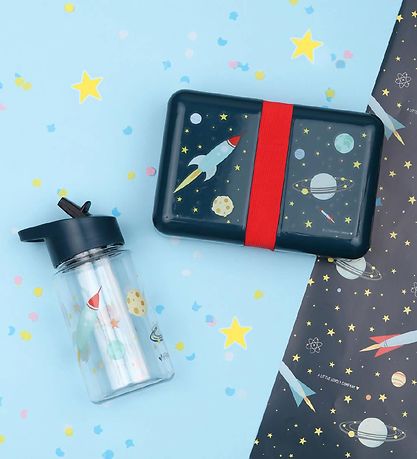 Gourde A Little Lovely Company - 400 ml - Space Gourde A Little Lovely Company - 400 ml - Space