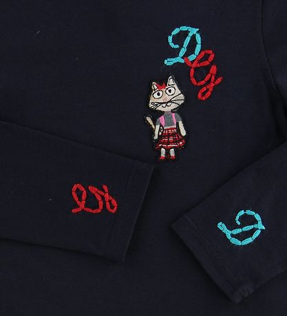 Dolce & Gabbana Blouse w. Collar - Back To School - Navy Dolce & Gabbana Blouse w. Collar - Back To School - Navy