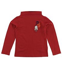 Dolce & Gabbana Blouse w. Collar - Back To School - Red Dolce & Gabbana Blouse w. Collar - Back To School - Red