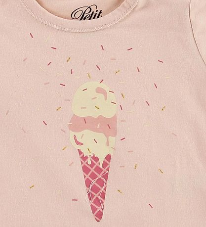 Petit by Sofie Schnoor T-shirt - Penelope - Pink w. Ice