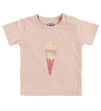 Petit by Sofie Schnoor T-shirt - Penelope - Pink w. Ice