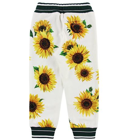 Dolce & Gabbana Collegehousut - auringonkukka - Valkoinen/Tumman Dolce & Gabbana Collegehousut - auringonkukka - Valkoinen/Tumman
