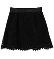 Dolce & Gabbana Skirt - Animal - Black w. Lace Dolce & Gabbana Skirt - Animal - Black w. Lace