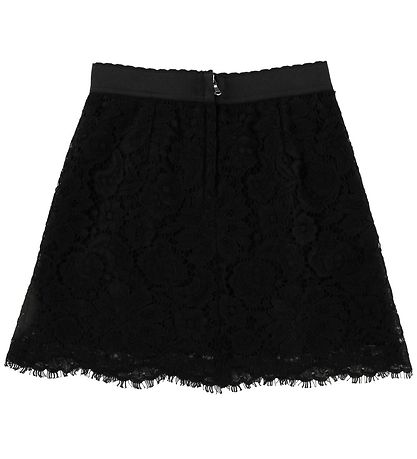 Dolce & Gabbana Skirt - Animal - Black w. Lace