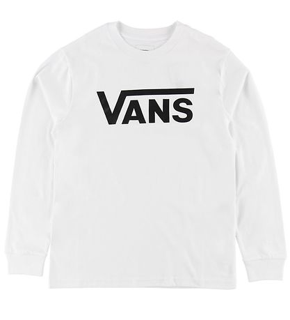 Vans Blouse - White w. Logo Vans Blouse - White w. Logo
