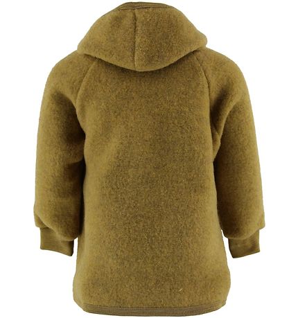 Engel Cardigan - Wolle - Safran Melange