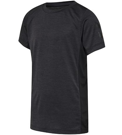 Hummel T-shirt - HMLHarald - Melange Dark Grey Hummel T-shirt - HMLHarald - Melange Dark Grey