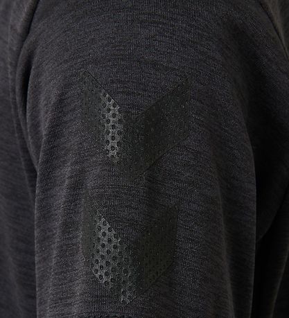 Hummel T-shirt - HMLHarald - Melange Dark Grey Hummel T-shirt - HMLHarald - Melange Dark Grey