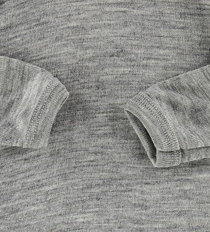 Engel Jumpsuit - Wool/Silk - Light Grey Melange