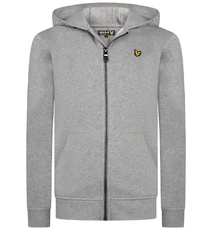 Lyle & Scott Junior Cardigan - Grijs Gevlekt