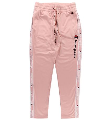 Champion Fashion Sweatpants - Rose w. logos Champion Fashion Sweatpants - Rose w. logos