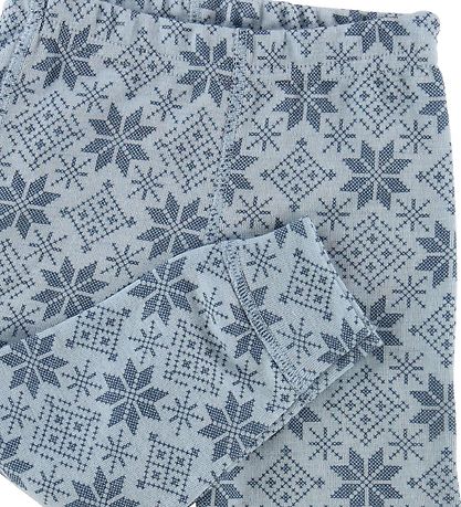 Joha Leggings - Wool - Light Blue/Stars Joha Leggings - Wool - Light Blue/Stars