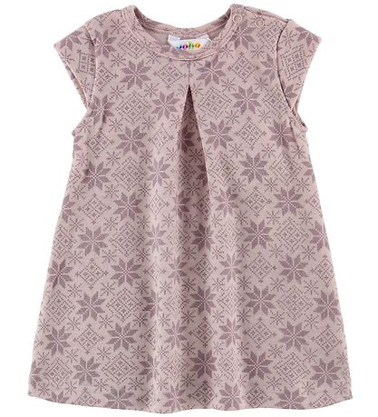 Joha Dress - Wool - Rose/Stars Joha Dress - Wool - Rose/Stars