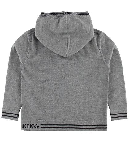 Dolce & Gabbana Zip Hoodie - Wool - DNA - Grey