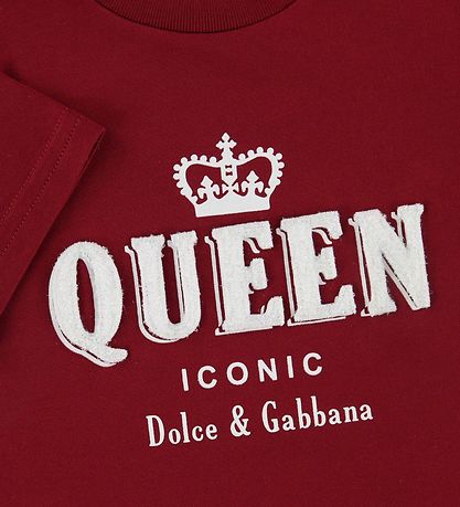 Dolce & Gabbana T-shirt - Millennials - Red w. Queen