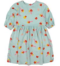 Stella McCartney Kids Dress - Viscose - Mint w. Pattern Stella McCartney Kids Dress - Viscose - Mint w. Pattern