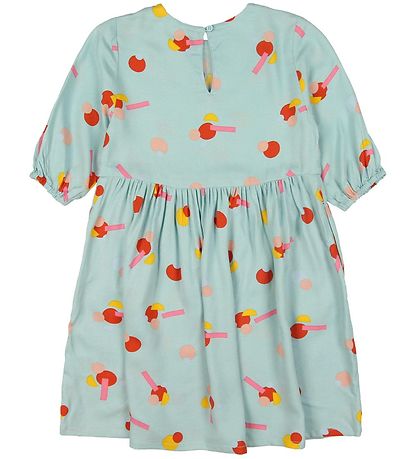 Stella McCartney Kids Dress - Viscose - Mint w. Pattern