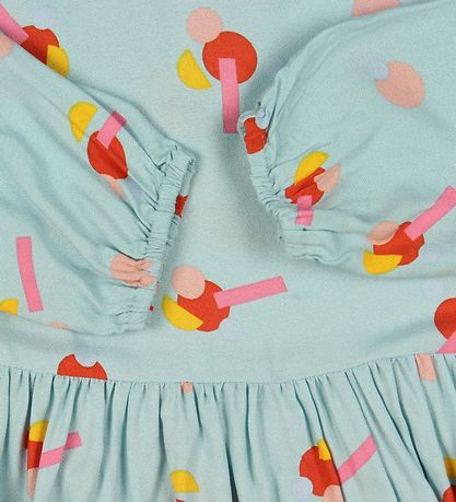 Stella McCartney Kids Dress - Viscose - Mint w. Pattern