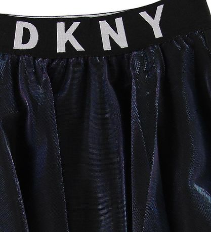 DKNY Skirt - Black/Holographic w. Logo DKNY Skirt - Black/Holographic w. Logo