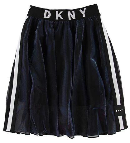 DKNY Skirt - Black/Holographic w. Logo DKNY Skirt - Black/Holographic w. Logo