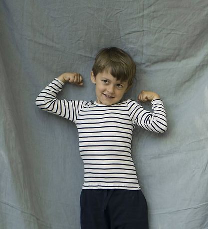 Minimalisma Blouse - Bergen - Silk/Cotton - Sailor