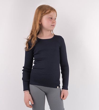 Minimalisma Blouse - Bergen - Silk/Cotton -Dark Blue Minimalisma Blouse - Bergen - Silk/Cotton -Dark Blue