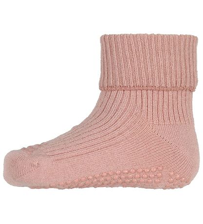 Melton Babysocken - ABS - Rosa Melton Babysocken - ABS - Rosa