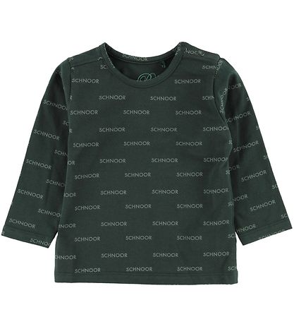 Petit by Sofie Schnoor Blouse - Jersey - Green w. Logos Petit by Sofie Schnoor Blouse - Jersey - Green w. Logos