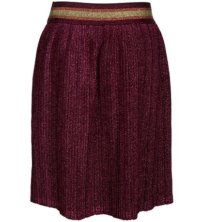 Petit by Sofie Schnoor Kjol - Fiippa - Bordeaux m. Glitter Petit by Sofie Schnoor Kjol - Fiippa - Bordeaux m. Glitter