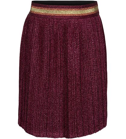 Petit by Sofie Schnoor Kjol - Fiippa - Bordeaux m. Glitter Petit by Sofie Schnoor Kjol - Fiippa - Bordeaux m. Glitter