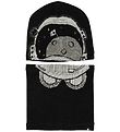 Molo Hat w. Tube Scarf - Kleo - Wool/Polyester - Very Black w. S Molo Hat w. Tube Scarf - Kleo - Wool/Polyester - Very Black w. S