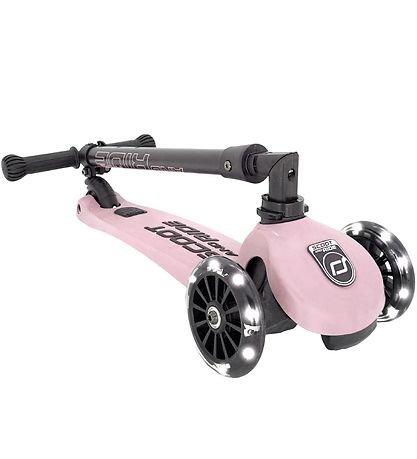 Scoot and Ride Highway Kick 3 - LED - Rose Scoot and Ride Highway Kick 3 - LED - Rose