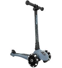 Scoot and Ride Highway Kick 3 - LED - Steel Scoot and Ride Highway Kick 3 - LED - Steel