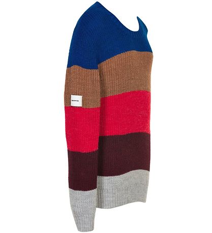 Cost:Bart Jumper - Knitted - Gauge - Light Grey Melange Cost:Bart Jumper - Knitted - Gauge - Light Grey Melange