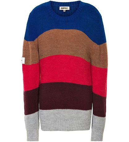 Cost:Bart Jumper - Knitted - Gauge - Light Grey Melange Cost:Bart Jumper - Knitted - Gauge - Light Grey Melange