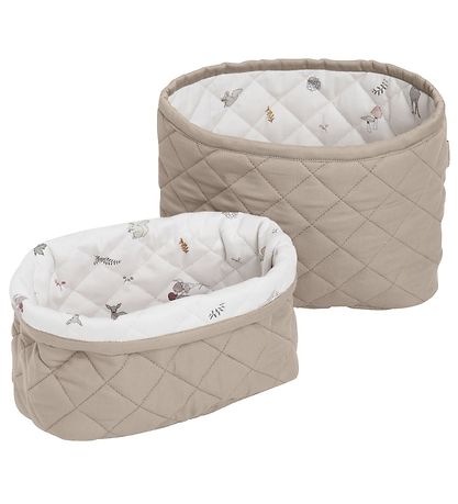 Cam Cam Storage Basket - 2 pcs - 22x15/24x17 cm - Hazel
