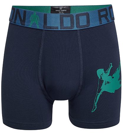Boxers CR7 - 2 Pack - Bleu/Marine av. Imprimé Boxers CR7 - 2 Pack - Bleu/Marine av. Imprimé