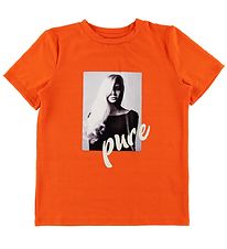 T-Shirt Hound - Orange av. Imprimé T-Shirt Hound - Orange av. Imprimé